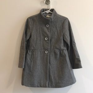 Sweet girls grey coat. Size 4